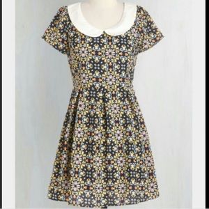 Modcloth Sunny Girl Kaleidoscope Dress